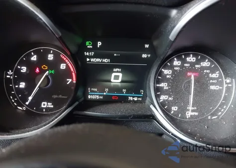 2018 Alfa Romeo Stelvio Ti Sport Awd из США, поврежденный, VIN ZASFAKNN1J7B81973